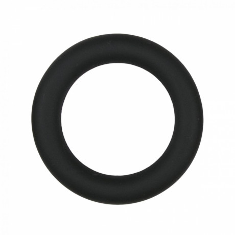 Эластичное эрекционное кольцо для мужчин Silicone Cock Ring Black