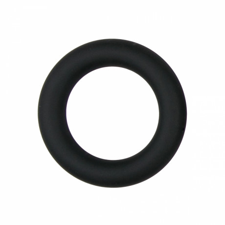 Эластичное эрекционное кольцо для мужчин Silicone Cock Ring Black