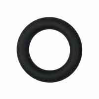 Эластичное эрекционное кольцо для мужчин Silicone Cock Ring Black