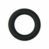 Эластичное эрекционное кольцо для мужчин Silicone Cock Ring Black