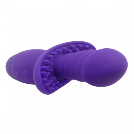 Вибростимулятор с рельефной спиральной поверхностью Wild Ride