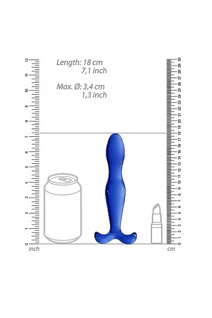 Универсальный стимулятор из боросиликатного стекла с повышенной прочностью Chrystalino Elegance