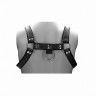 Мужская сбруя-портупея из высококачественных кожаных ремней Leather Male Chest Harness