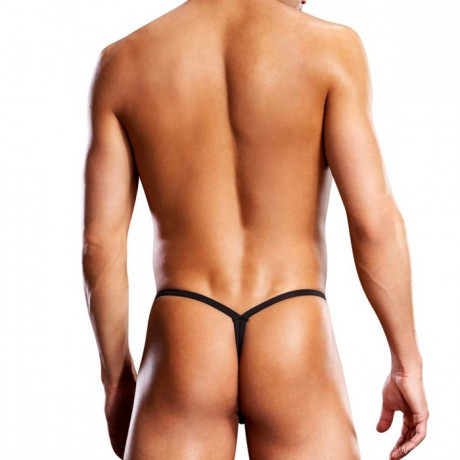 Черные V-стринги для мужчин L/XL