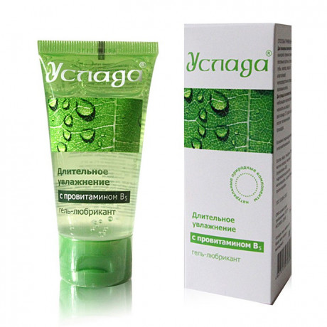 Смазывающий, увлажняющий гель с провитамином В5 Услада