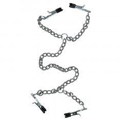 Зажимы для сосков и половых губ Sextreme Heavy Bridle for her