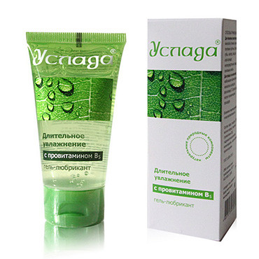 Смазывающий, увлажняющий гель с провитамином В5 Услада, 30 г.