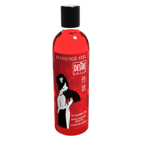 Разогревающее массажное масло