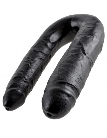 Большой двухголовый фаллоимитатор U-образной формы Double Trouble