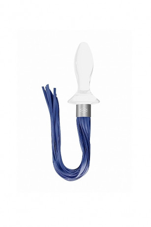 Анальная пробка с хвостом Chrystalino Tail