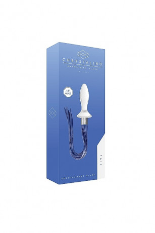 Анальная пробка с хвостом Chrystalino Tail