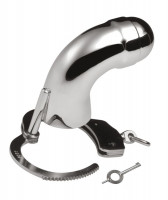 *Пенис-клетка с замком от наручников