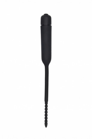Стимулятор уретры с вибрацией Vibrating Bullet Plug With Beaded Tip
