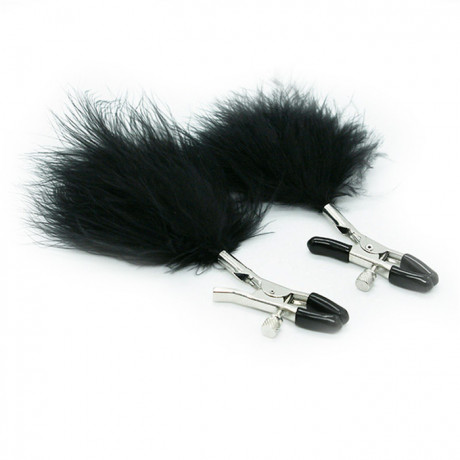 Сосковые зажимы с пухом