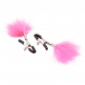 Сосковые зажимы с пухом