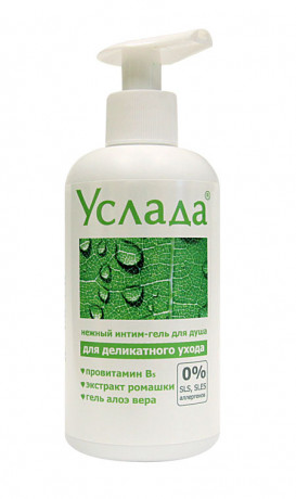 Интим-гель для душа Услада - нежный уход, 220 мл