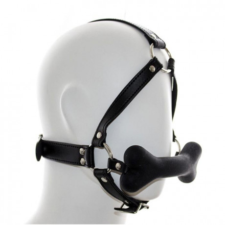 Сбруя на голову с косточкой