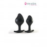 Анальная пробка Rocking Force с электростимуляцией прибором Mystim