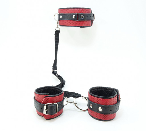 Красно-черный фиксатор шея-руки