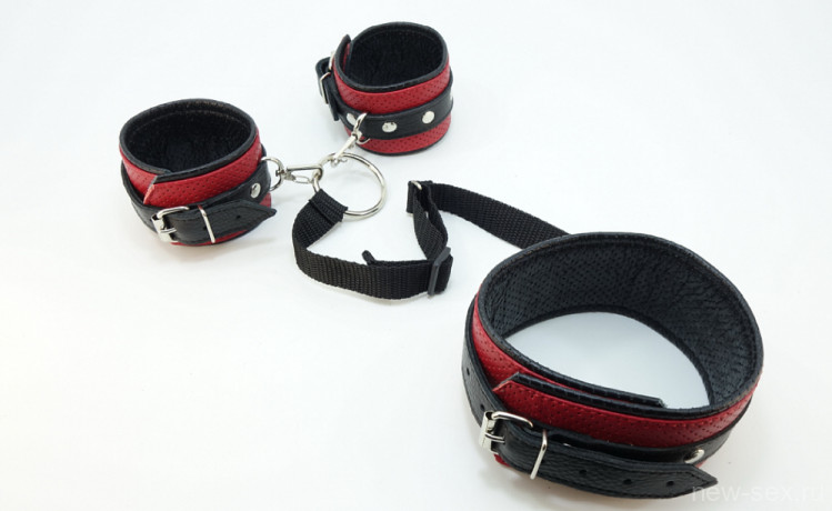Красно-черный фиксатор шея-руки