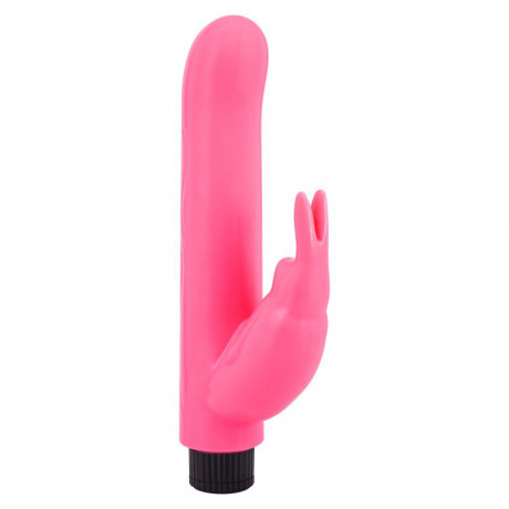 Вибромассажер с клиторальным отростком