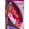 Эффектное платье секса медсестры с открытой спиной Candy Girl