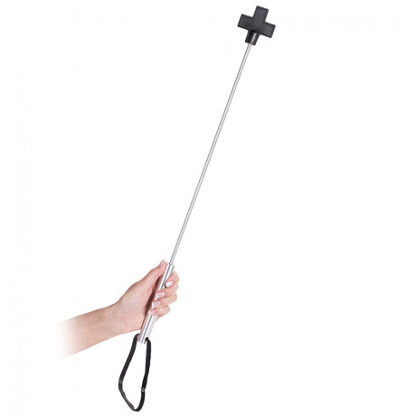 Металлический стек с крестом на конце