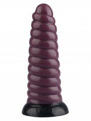 Ребристая анальная пирамида завиток для фистинга