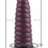Ребристая анальная пирамида завиток для фистинга