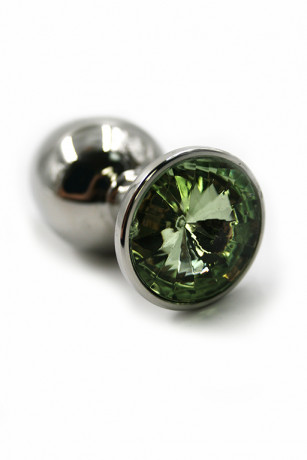 Большая анальная пробка из алюминия