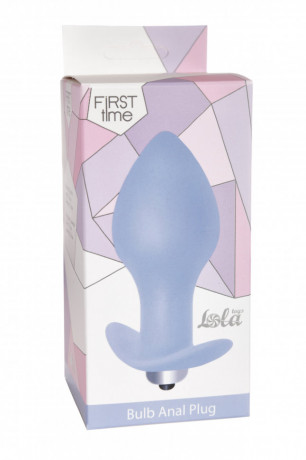 Анальная пробка с вибрацией Bulb Anal Plug