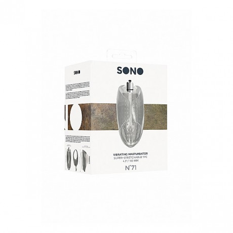 Оригинальный мужской мастурбатор с вибрацией SONO 71 Vibrating