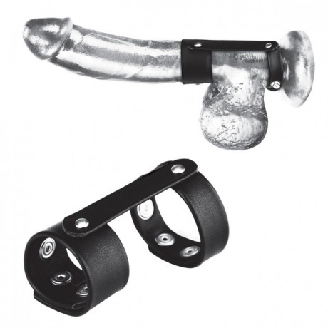 Двойной поддерживаюший ремень для члена