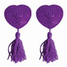 Накладки на соски в форме сердца с кисточками Tassels Heart Heart