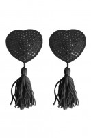 Накладки на соски в форме сердца с кисточками Tassels Heart Heart
