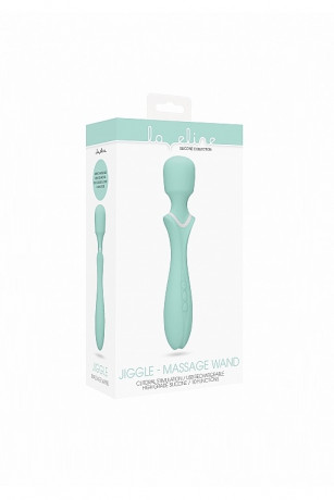 Универсальный вибромасссажер с большой округлой и очень гибкой головкой Jiggle Wand