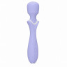 Универсальный вибромасссажер с большой округлой и очень гибкой головкой Jiggle Wand