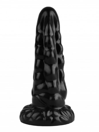 Рельефный анальный стимулятор из эластомера с ярко-выраженными венами