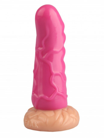 Рельефный анальный стимулятор из эластомера с ярко-выраженными венами