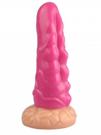 Рельефный анальный стимулятор из эластомера с ярко-выраженными венами