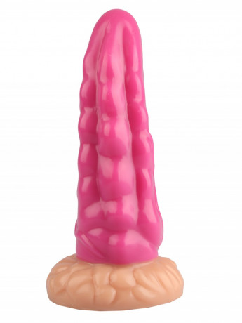 Рельефный анальный стимулятор из эластомера с ярко-выраженными венами