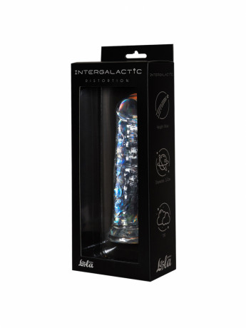 Прозрачный дилдо Intergalactic Distortion