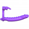 Эрекционное виброкольцо для двойного проникновения Double Penetrator Rabbit