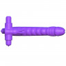 Эрекционное виброкольцо для двойного проникновения Double Penetrator Rabbit