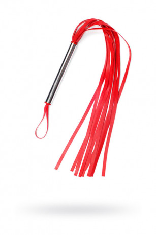 Плеть с металлической рукоятью и латексными лентами SITABELLA BDSM