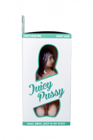 Реалистичный мастурбатор в форме лежащей на спине девушки Juicy Pussy Sweet Dew