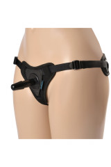 Гладкие и удобные трусики для страпона с креплением для сменных насадок Locker 