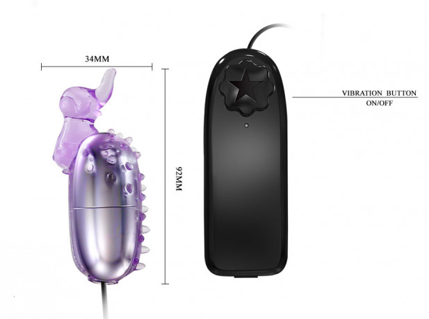 Оригинальное виброяйцо в виде слоника VIBRATOR mini ELEPHANT