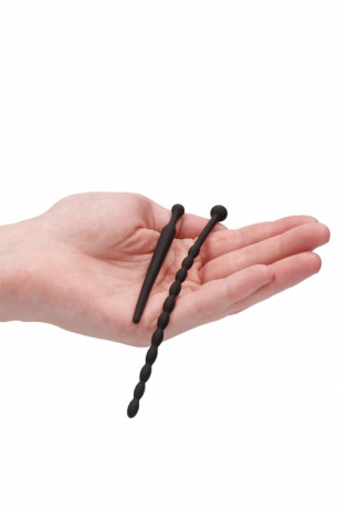 Набор из двух уретральных стимуляторов Beginners Silicone Plug Set