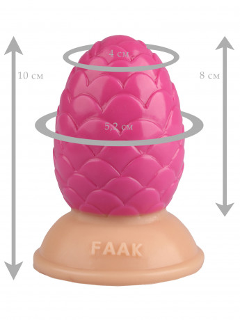 Анальная втулка из эластомера для фистинга